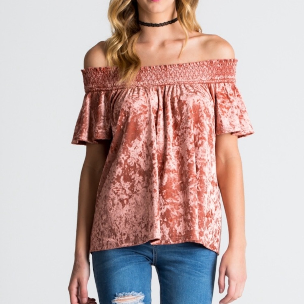Off the shoulder top